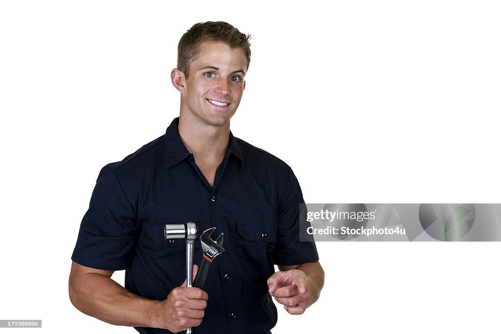 Mechanic holding tools