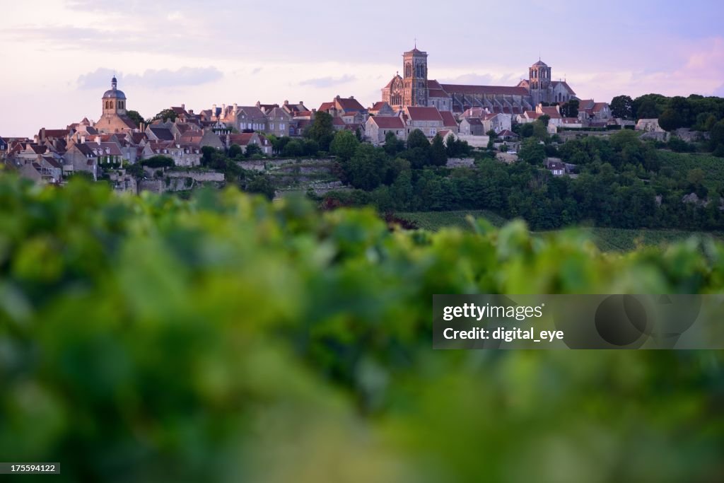 Vézélay in Burgundy, France