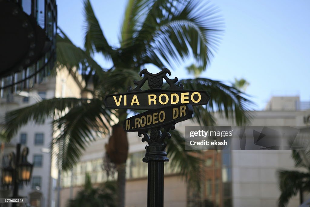 Traveling Rodeo Sign Rodeo Drive Sign High-Res Stock Photo - Getty Images