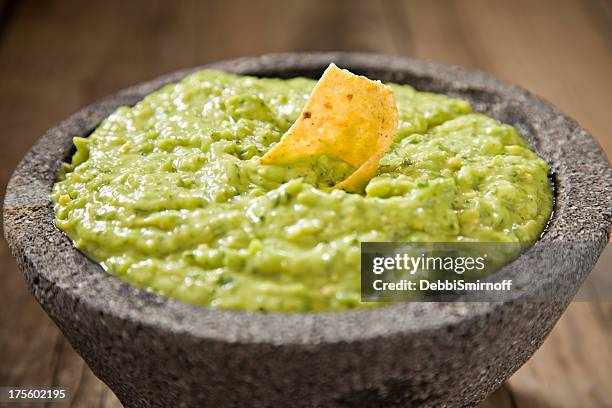 salsa verde - guacamole - fotografias e filmes do acervo