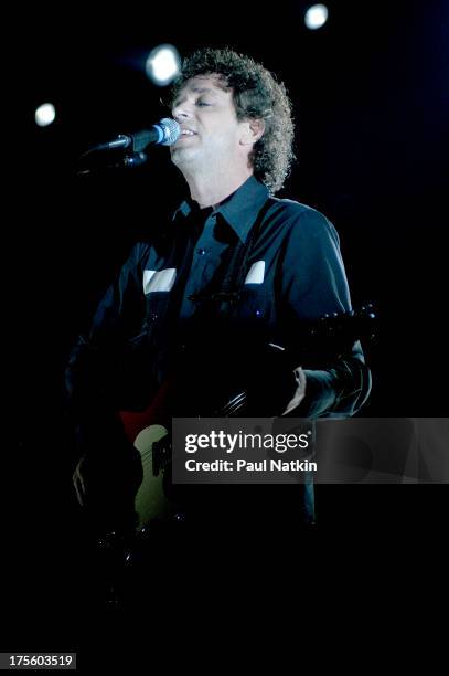 Musician Gustavo Cerati performs onstage, Chicago, Illinois, July 29, 2003.