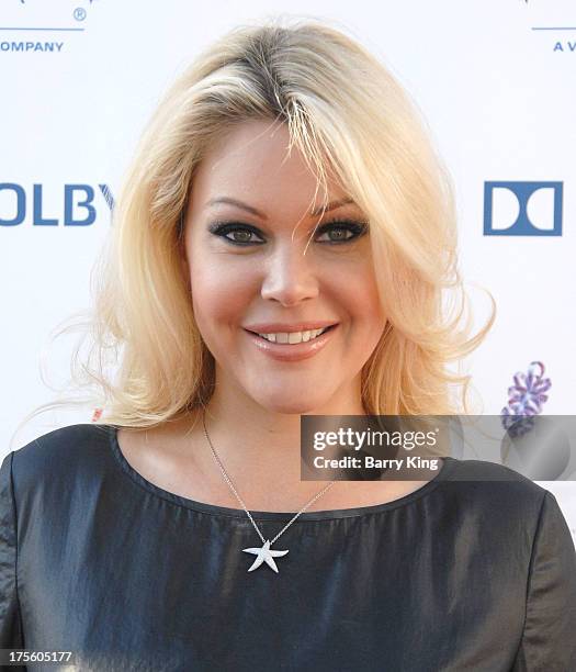 Television personality Shanna Moakler attends the 3rd annual Variety Charity Texas Hold 'Em Tournament & Casino Game on July 17, 2013 at Paramount...