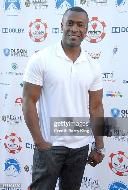 Actor Sean Blakemore attends the 3rd annual Variety Charity Texas Hold 'Em Tournament & Casino Game on July 17, 2013 at Paramount Studios in...