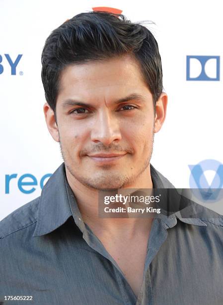 Actor Nicholas Gonzalez attends the 3rd annual Variety Charity Texas Hold 'Em Tournament & Casino Game on July 17, 2013 at Paramount Studios in...