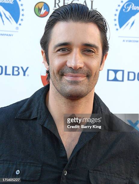 Personality Gilles Marini attends the 3rd annual Variety Charity Texas Hold 'Em Tournament & Casino Game on July 17, 2013 at Paramount Studios in...