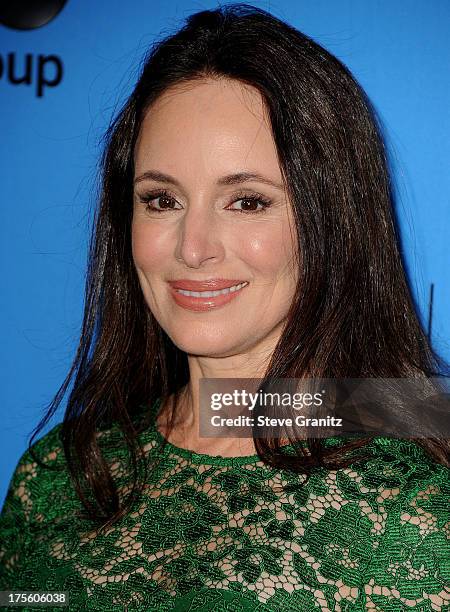 Madeleine Stowe arrives at the 2013 Television Critics Association's Summer Press Tour - Disney/ABC Party at The Beverly Hilton Hotel on August 4,...