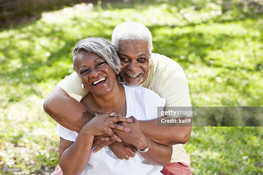 Portrait de couple afro-américain âgé