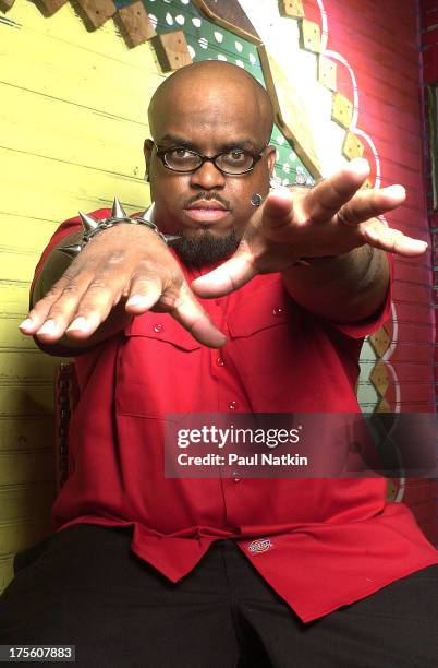 Portrait of Cee Lo Green, Chicago, Illinois, May 10, 2002.