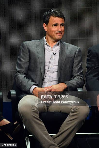 Back in the Game" Session - Ben Koldyke addressed the press at Disney | Walt Disney Television via Getty Images Television Group's Summer Press Tour.