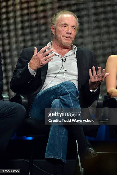 Back in the Game" Session - James Caan addressed the press at Disney | Walt Disney Television via Getty Images Television Group's Summer Press Tour.