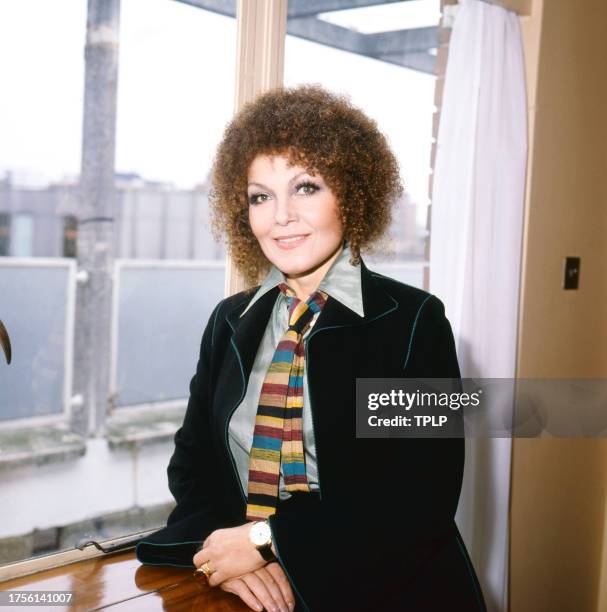 Portrait of English Jazz singer Cleo Laine, London, England, October 27, 1978.