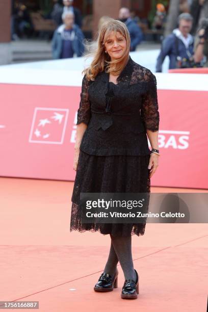 Nastassja Kinski attends a red carpet for the WomenLands Excellence Award International at the 21st Alice Nella Città during the 18th Rome Film...