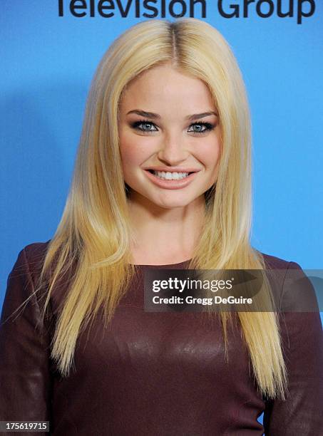 Actress Emma Rigby arrives at the 2013 Disney/ABC Television Critics Association's summer press tour party at The Beverly Hilton Hotel on August 4,...