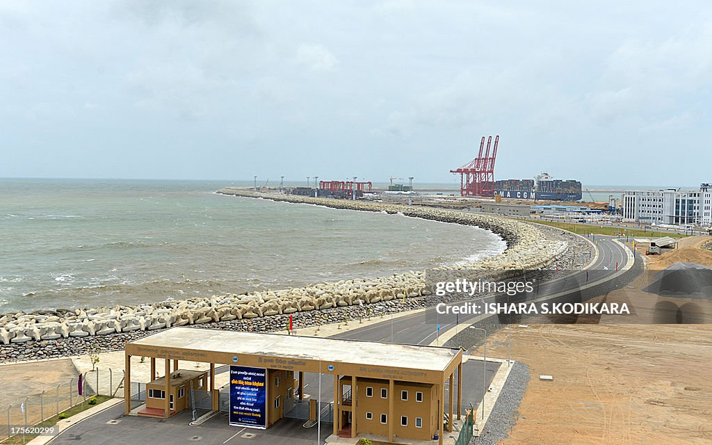 SRI LANKA-CHINA-TRADE-PORT