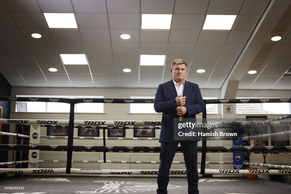Pro Boxer Ricky B Former professional boxer Ricky Hatton is photographed for the Times ...