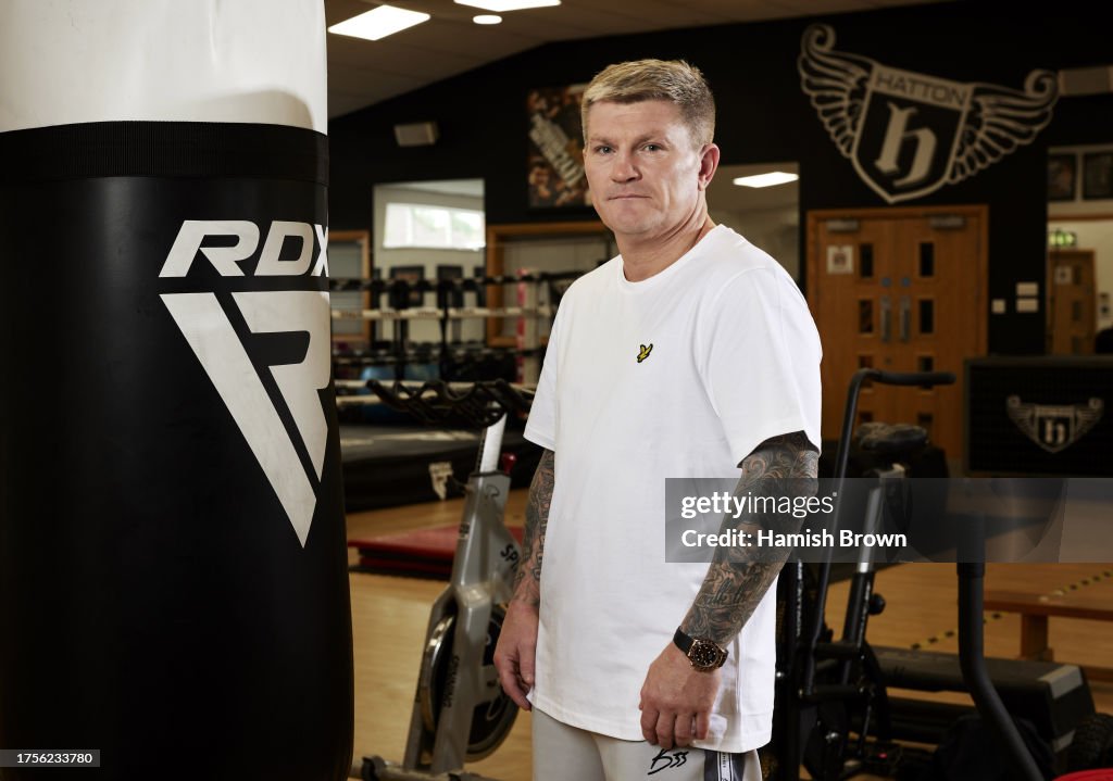 Pro Boxer Ricky B Former professional boxer Ricky Hatton is photographed for the Times ...