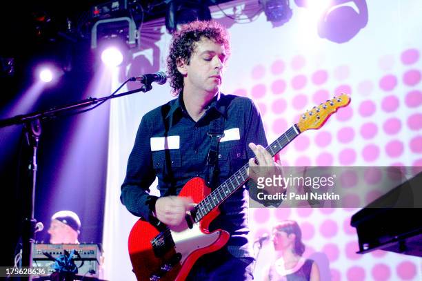 Musician Gustavo Cerati performs onstage, Chicago, Illinois, July 29, 2003.