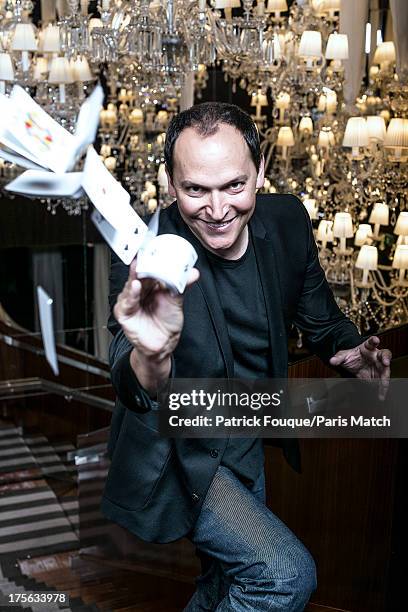 Film director Louis Leterrier is photographed for Paris Match on July 3, 2013 in Paris, France.