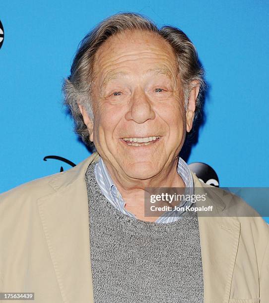 Actor George Segal arrives at the Disney/ABC Party 2013 Television Critics Association's Summer Press Tour at The Beverly Hilton Hotel on August 4,...