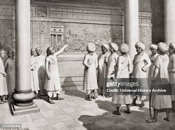 Inscriptions Raja Raja Chola Period 48 Raja Raja Chola Photos & High Res Pictures - Getty Images