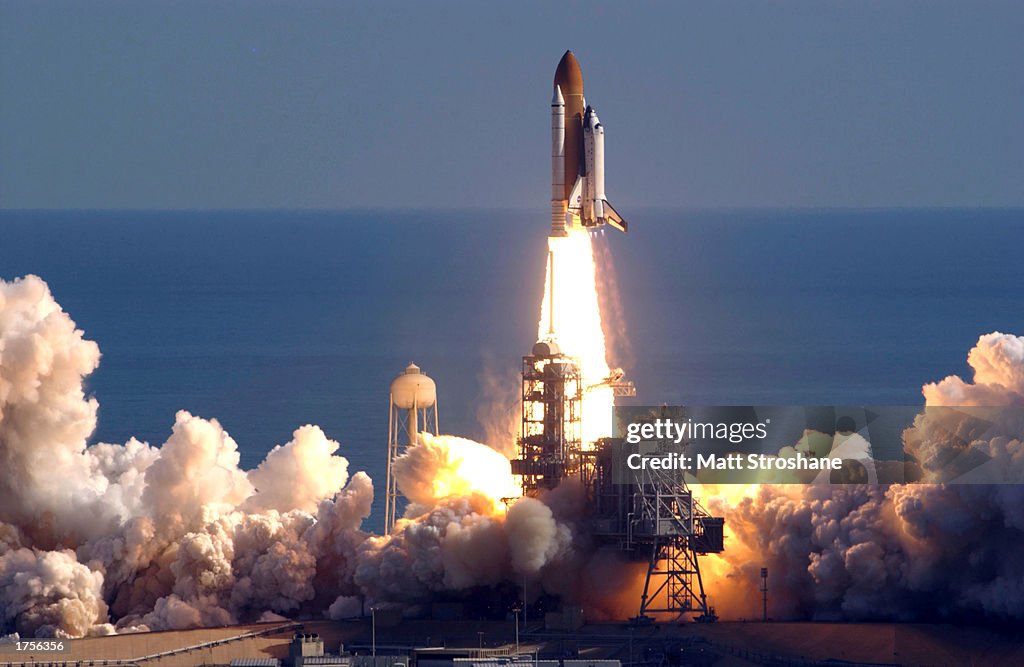 Space Shuttle Columbia Lifts Off