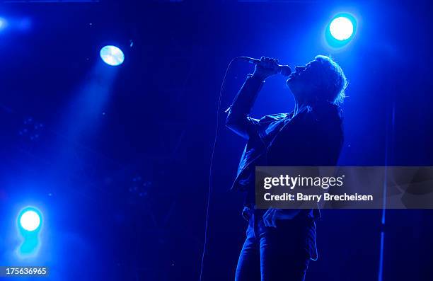 Chan Marshall aka Cat Power performs during Lollapalooza 2013 at Grant Park on August 4, 2013 in Chicago, Illinois.