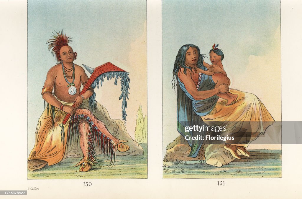 Chief and wife of the Osage nation