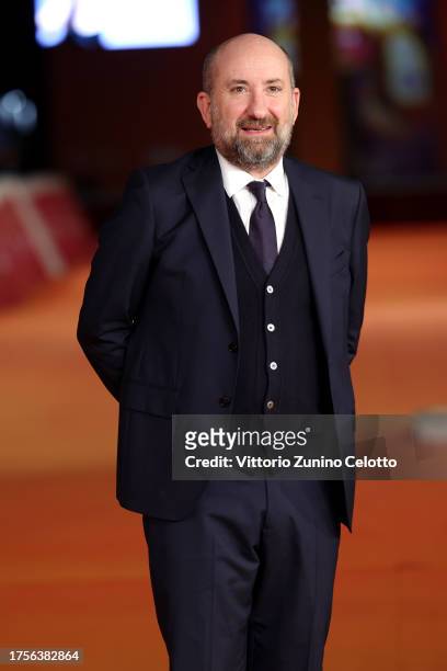Antonio Albanese attends a red carpet for the movie "Cento Domeniche" during the 18th Rome Film Festival at Auditorium Parco Della Musica on October...