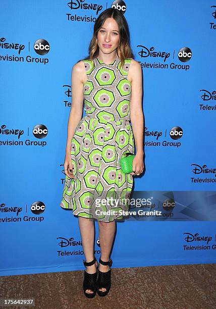 Sophie Lowe arrives at the 2013 Television Critics Association's Summer Press Tour - Disney/ABC Party at The Beverly Hilton Hotel on August 4, 2013...