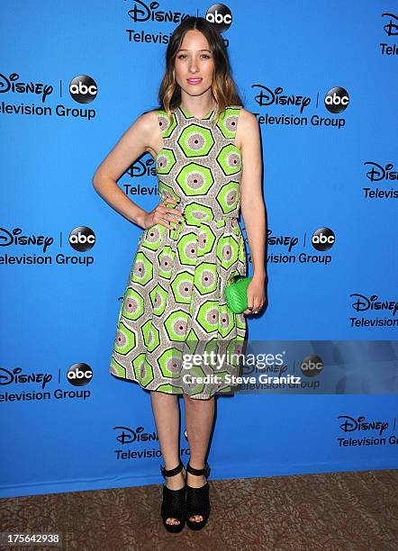 Sophie Lowe arrives at the 2013 Television Critics Association's Summer Press Tour - Disney/ABC Party at The Beverly Hilton Hotel on August 4, 2013...