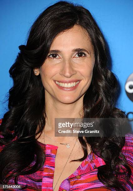 Michaela Watkins arrives at the 2013 Television Critics Association's Summer Press Tour - Disney/ABC Party at The Beverly Hilton Hotel on August 4,...