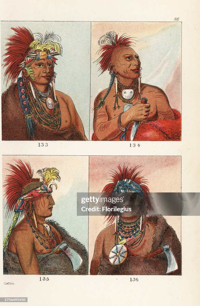 Men of the Kaw or Kansa nation