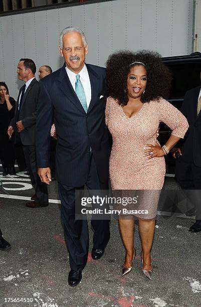 Stedman Graham and Oprah Winfre attend Lee Daniels' "The Butler" New York Premiere, hosted by TWC, Samsung Galaxy and DeLeon Tequila on August 5,...