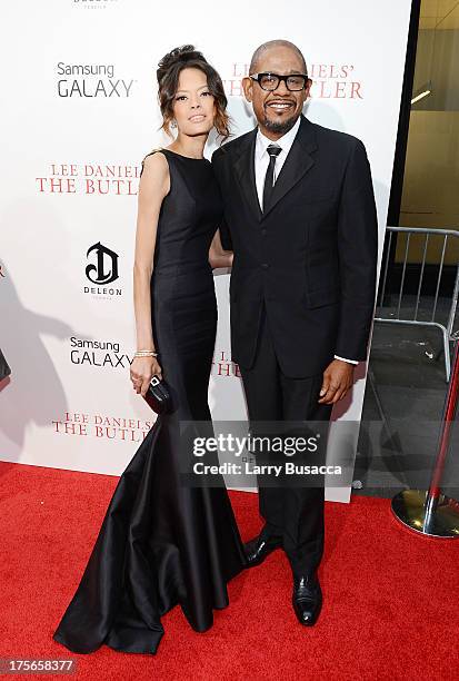 Keisha Nash Whitaker and Forest Whitaker attend Lee Daniels' "The Butler" New York Premiere, hosted by TWC, Samsung Galaxy and DeLeon Tequila on...