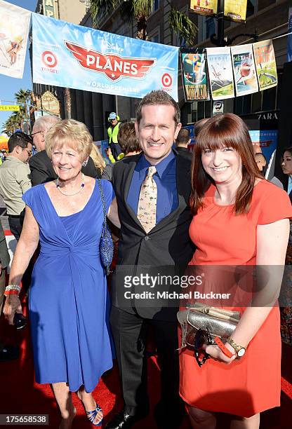 Writer Jeffrey M. Howard attends the world-premiere of Disneys Planes presented by Target at the El Capitan Theatre on August 5, 2013 in...