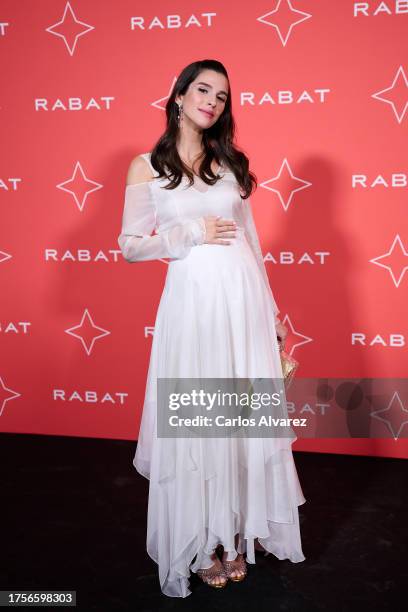 Sandra Gago attends the "RABAT Magic Cosmos" photocall at the Circulo de las Bellas Artes Cultural Center on October 25, 2023 in Madrid, Spain.