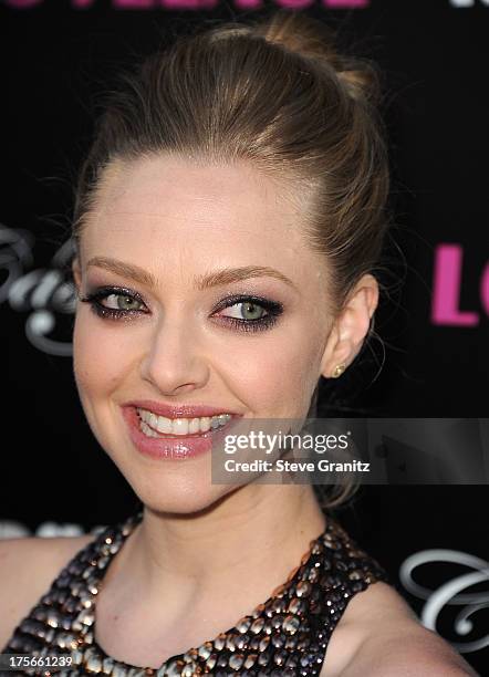 Amanda Seyfried arrives at the "Lovelace" - Los Angeles Premiere at the Egyptian Theatre on August 5, 2013 in Hollywood, California.