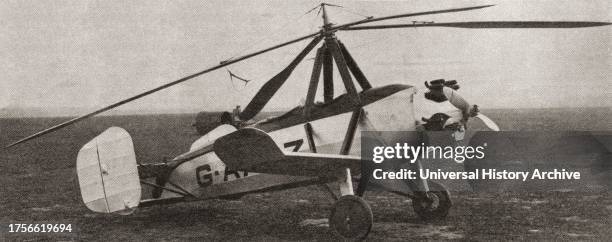 Autogiro Inventor 48 Cierva Autogiro Stock Photos, High-Res Pictures, and Images - Getty ...