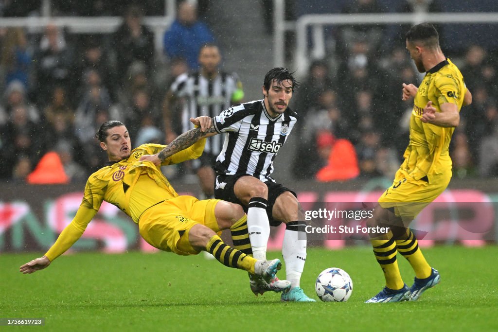 Newcastle United FC v Borussia Dortmund: Group F - UEFA Champions League 2023/24