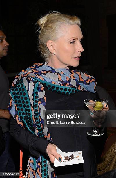 Singer Debbie Harry attends the after party following Lee Daniels' "The Butler" New York Premiere, hosted by TWC, Samsung Galaxy and DeLeon Tequila...