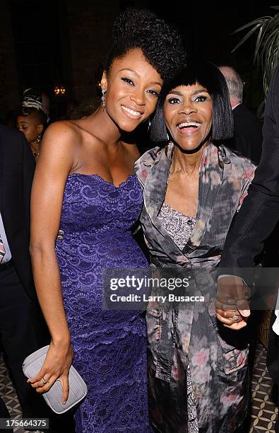 Actresses Yaya Alafia and Cicely Tyson attend Lee Daniels' "The Butler" New York premiere, hosted by TWC, DeLeon Tequila and Samsung Galaxy on August...