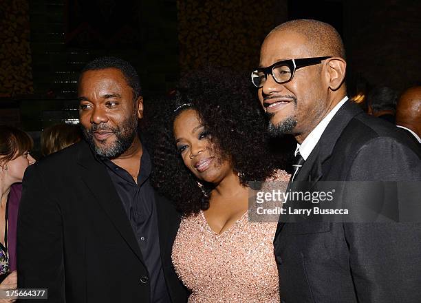 Lee Daniels, Oprah Winfrey, and Forest Whitaker attend Lee Daniels' "The Butler" New York Premiere, hosted by TWC, Samsung Galaxy and DeLeon Tequila...