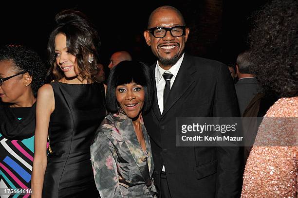 Actors Cicely Tyson and Forest Whitaker attend Lee Daniels' "The Butler" New York premiere, hosted by TWC, DeLeon Tequila and Samsung Galaxy on...