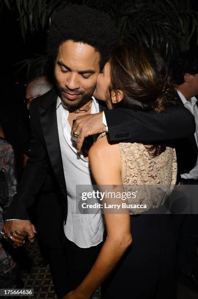 Lenny Kravitz and Marisa Tomei attend Lee Daniels' "The Butler" New York Premiere, hosted by TWC, Samsung Galaxy and DeLeon Tequila on August 5, 2013...
