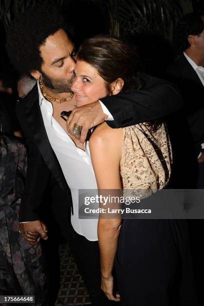Lenny Kravitz and Marisa Tomei attend Lee Daniels' "The Butler" New York Premiere, hosted by TWC, Samsung Galaxy and DeLeon Tequila on August 5, 2013...