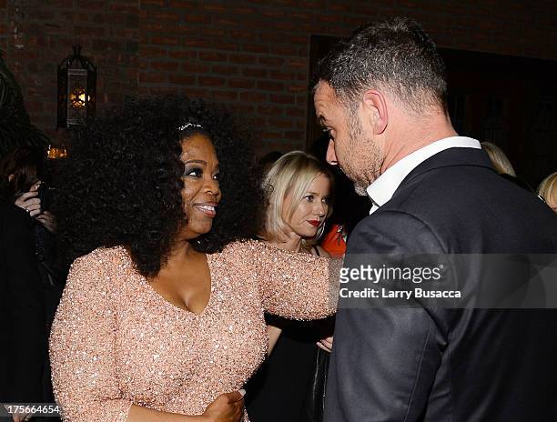 Oprah Winfrey and Liev Schreiber attend Lee Daniels' "The Butler" New York Premiere, hosted by TWC, Samsung Galaxy and DeLeon Tequila on August 5,...