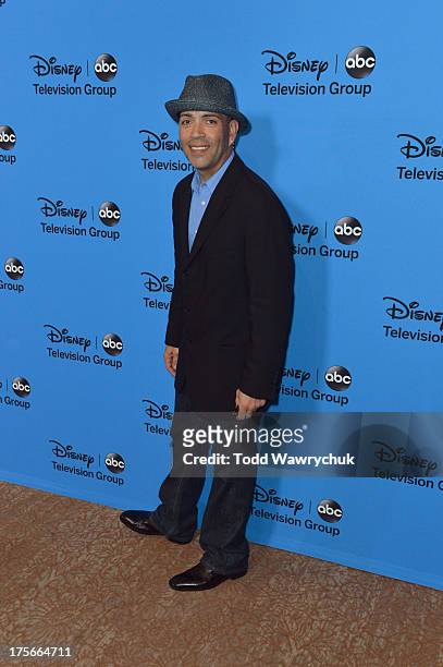 Talent, executives and showrunners from Walt Disney Television via Getty Images arrived at the Beverly Hills Ballroom of the Beverly Hilton Hotel in...