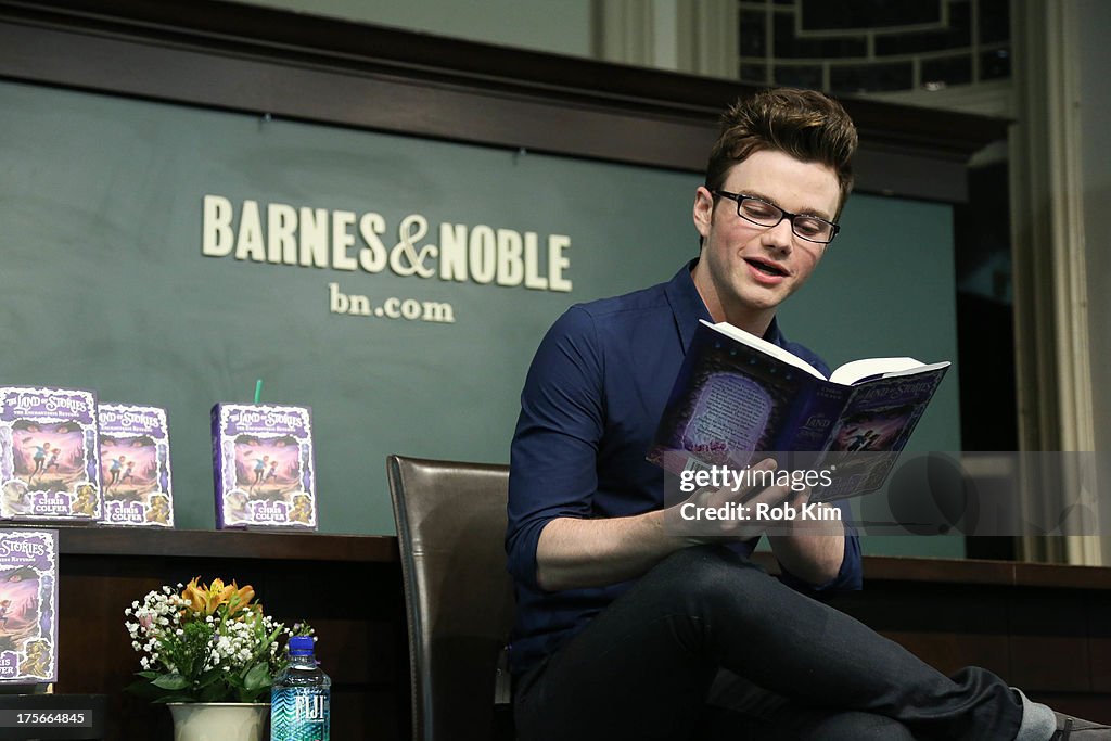 Chris Colfer's Midnight Book Siging Of "The Land of Stories: The Enchantress Returns"