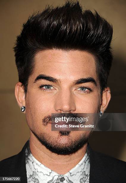 Adam Lambert arrives at the "Lovelace" - Los Angeles Premiere at the Egyptian Theatre on August 5, 2013 in Hollywood, California.