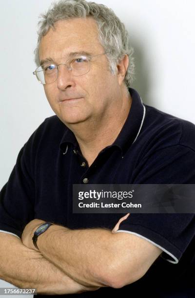 American singer Randy Newman poses for a portrait at his home in Los Angeles, California, circa 1994.